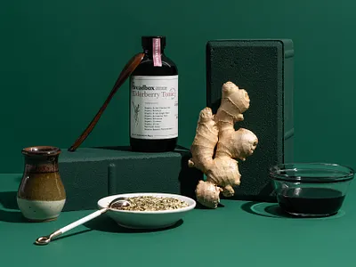 The Breadbox Apothecary 2/3 branding elderberry florida fruit health healthcare illustration logotype magic medicine organic packaging st pete syrup tampa tonic typography vintage wellness