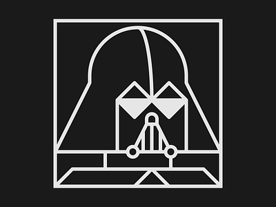 Father anakin skywalker art artwork darth vader design disney geometric geometry graphic art graphic design illustration illustrator line work lucasfilm shapes sith skywalker star wars vader