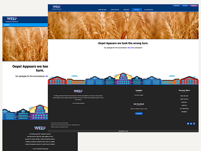 WEEP - Forms Error Message Webpage bazamiyat design ui user interface user interface design ux ux design uxdesign web web design webdesign website women women empowerment