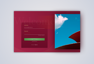 Login Screen design figma login ui ux