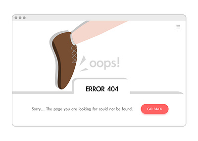 404 Page dailyui