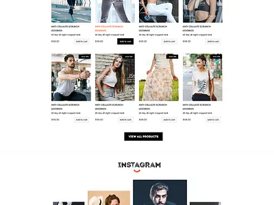 Home page design for e-commerce company black design ecommerce ecommerce design fashion fashion design home page homepage design landing page landing page design mockup shopping cart web design