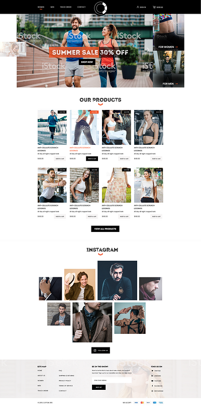 Home page design for e-commerce company black design ecommerce ecommerce design fashion fashion design home page homepage design landing page landing page design mockup shopping cart web design