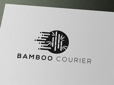 Bamboo Courier branding courierlogo creativelogo fiverr freelancer graphicdesign illustration logoconcept logoexcellent minimal speed typography upwork
