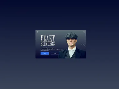 Movie Concept website design