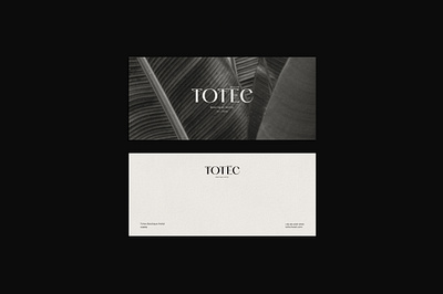 Totec Hotel Branding boutique branding design font graphic hotel identity juste lithuania logo logomark logotype mark navickaite photography tropical type typography vilnius