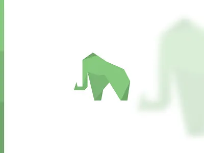 Elephant Logo Design animal animal logo clean concept creative design elehpant green illustration illustrations logo logo design logos simple vector