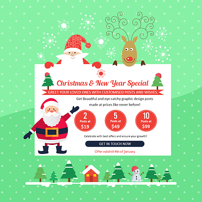 Christmas and New year Special 2020 advertisement advertising brand design branding branding design christmas design flyer graphicdesign illustration modern new year offer vector