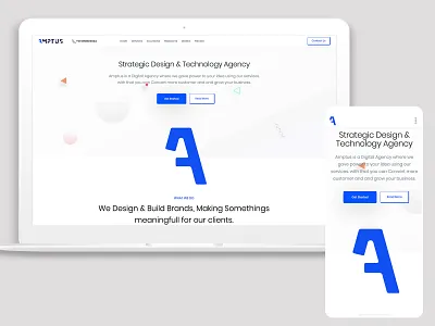 hybrid apps amptus app app design branding clean ui design hybrid apps pwa strap ui