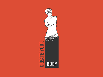 Logo for a fitness center design logo vector