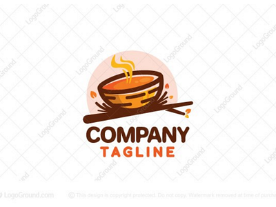 Food Nest Logo for sale bird bowl branch branding chef comfort cooking delicious eating food home leaf leaves logo logos natural nature nest restaurant soup