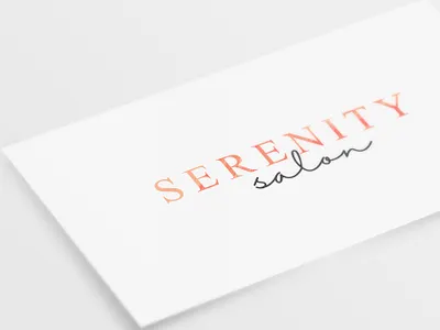 Beauty Salon WordMark brand brandideas brandidentity branding cool logo design garphicdesign logo logo design service wordmark