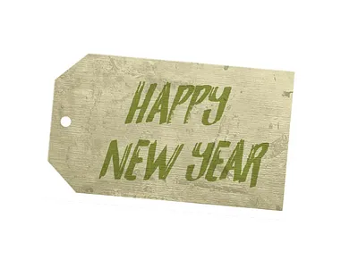 New Year Tag dribbbleweeklywarmup font design new year tag