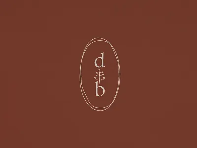 Submark for a holistic herbal skincare brand identity branding desert holistic logo logo design organic submark