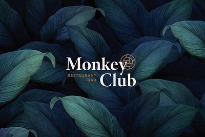 Branding Monkey Club Restaurant Bar bar brand design brand identity branding branding concept logo logotype restaurant visual identity