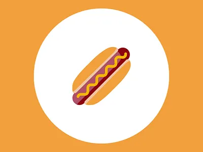 100 days of vector illustration day 74 100 days of illustration 100daychallenge 100days adobe illustrator design detail illustration flat art hot dog illustration vector vector illustration