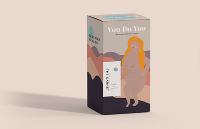 The Garnet branding digitalart flat illustration package design packaging