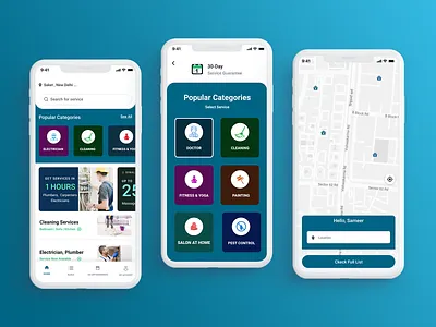 Service App home service app mobile app design service service app service app design ui desin