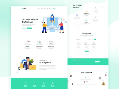 SEO Landing Page digital digital agency market analysis marketing seo seo agency web design