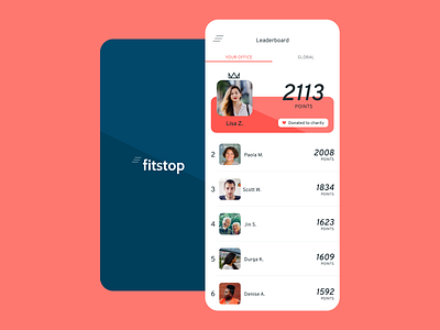 Daily UI 019 - Leaderboard adobe xd app daily ui dailyui design leaderboard ui