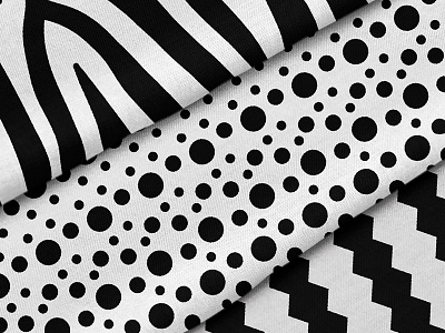 Monochrome Patterns black and white creative market design resources geometric graphic design illustration leopard print lines monochrome pattern poster shapes