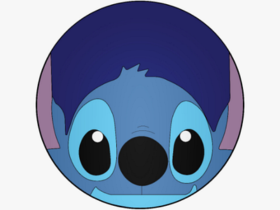Stitch 💙 adobe adobeillustrator art blue cartoon character design disney dribbble illustration illustrator shot stitch vector vectorart