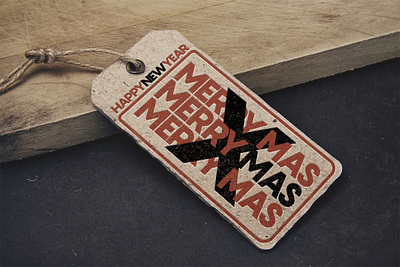 Merry X-mas Pangram Sans Typeface bold design dribbbleweeklywarmup graphic design holiday gift new year pangram tag type vintage