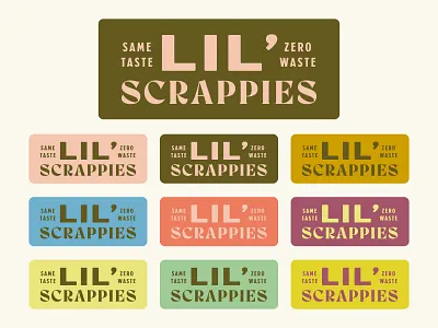 Lil' Scrappies by Saltadena Bakery bake bakery baking bellingham brand branding cake cake shop design food label logo package packaging sticker vintage