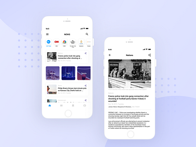 News Portal App design ui ui design uidesign user experience user interface user interface design userinterface ux ux design