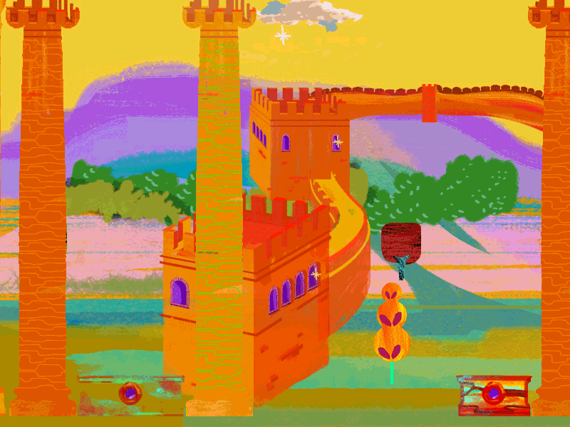 I built a wall animation background illustration illustrator photoshop