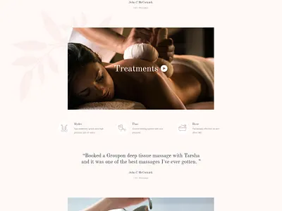 Rela Spa - Massage Salon WordPress agency branding business creative gallery illustration mobile modern portfolio print product design relaxing responsive spa typography webdesign webdevelopment wordpress wordpress development