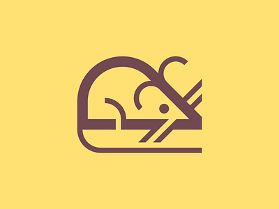 Rat mark animal logo logotype mascot modern mouse pet rat symbol