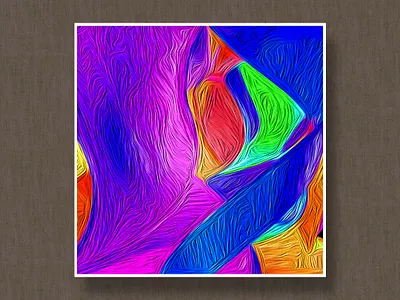 Oil Painting animation branding design flat illustration liquid minimal vector web website