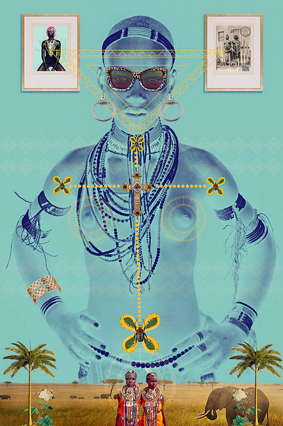 Clash of culturez art direction creative direction design illustration typography