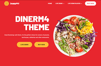 Mobirise HTML Website Builder | DinerM4 bootstrap design html5 mobile responsive software webdesign webdevelopment website builder website maker