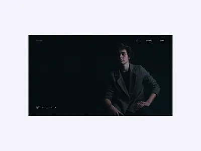 Landing page animation clean design landing page ui uidesign website