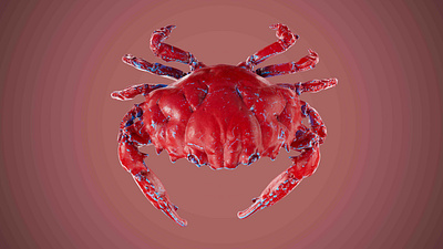 crab texture blender3d realistic 3d substance substance painter substancepainter texture