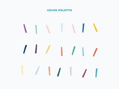 Color palette Hypopressive Guru brand guideline brand manual color color palette palette