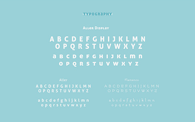 Typography for Hypopressive Guru brand manual branding design font family font family selection fonts type typeface typogaphy