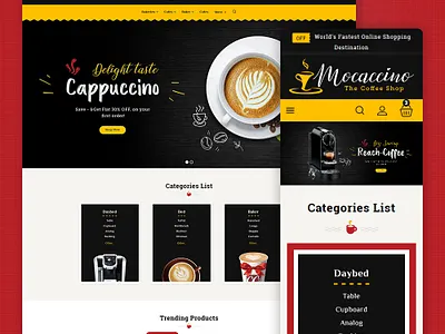Mochaccino – Coffee & Drinks – Prestashop Responsive Theme opencart shopify theme woocommerce wordpress