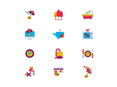Rasta icons design icon logo vector