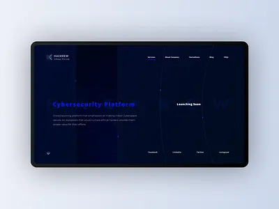 Landing Page - branding design ux vector web