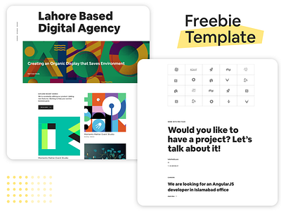 Free Agency Website Template. Sketch Download link exploration figma free sketch free template freebie template ui web web design website website design