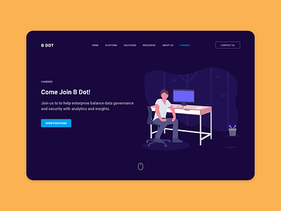 Careers Page Website banner design branding design illustration landing page landing page design landing page ui landingpage ui ui ux ui design uidesign ux ux design web banner web design webdesign website website banner website concept website design