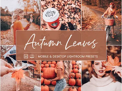 Autumn Leaves - Mobile & Desktop Lightroom Presets autumn lightroom presets autumn presets bright and airy presets bright presets brown lightroom presets brown presets desktop lightroom presets fall bright presets fall lightroom presets fall presets mobile dng presets mobile lightroom presets photoshop acr presets season presets