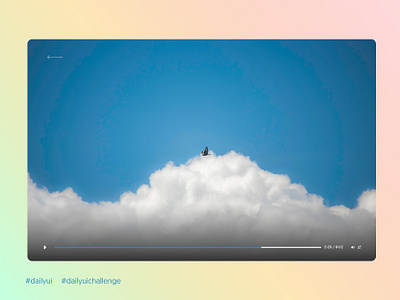Daily UI #057 - Video Player 057 aveiro daily ui daily ui 057 dailyui dailyui 057 dailyui057 elvas freelancer graphic designer grid layout minimalism minimalist player ui designer ui ux video video app video player