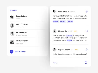 Validate Client Objectives - The Contact app chat design figma minimal ui ui design ui ux uidesign uiux user experience user interface user interface design userinterface ux ux design ux ui uxdesign uxui widget