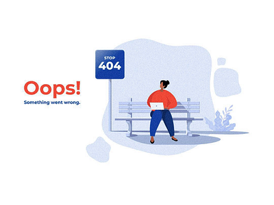 Error 404 art character error error 404 error page figma flatdesign flatillustration followme graphic design illustration ui vector