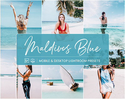 Maldives Blue - Mobile & Desktop Lightroom Presets best travel lightroom presets ocean lightroom presets sea mobile lightroom presets