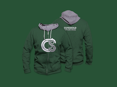 Cotswold Sporting Logo apparel brand identity branding clothing design graphicdesign hoodie logo logo design mockup typography vector